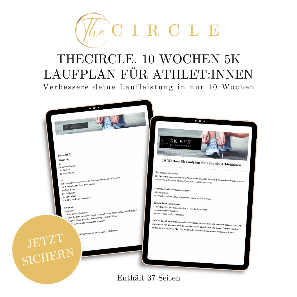 TheCircle. 10 Wochen 5k Laufplan für Athlet:innen