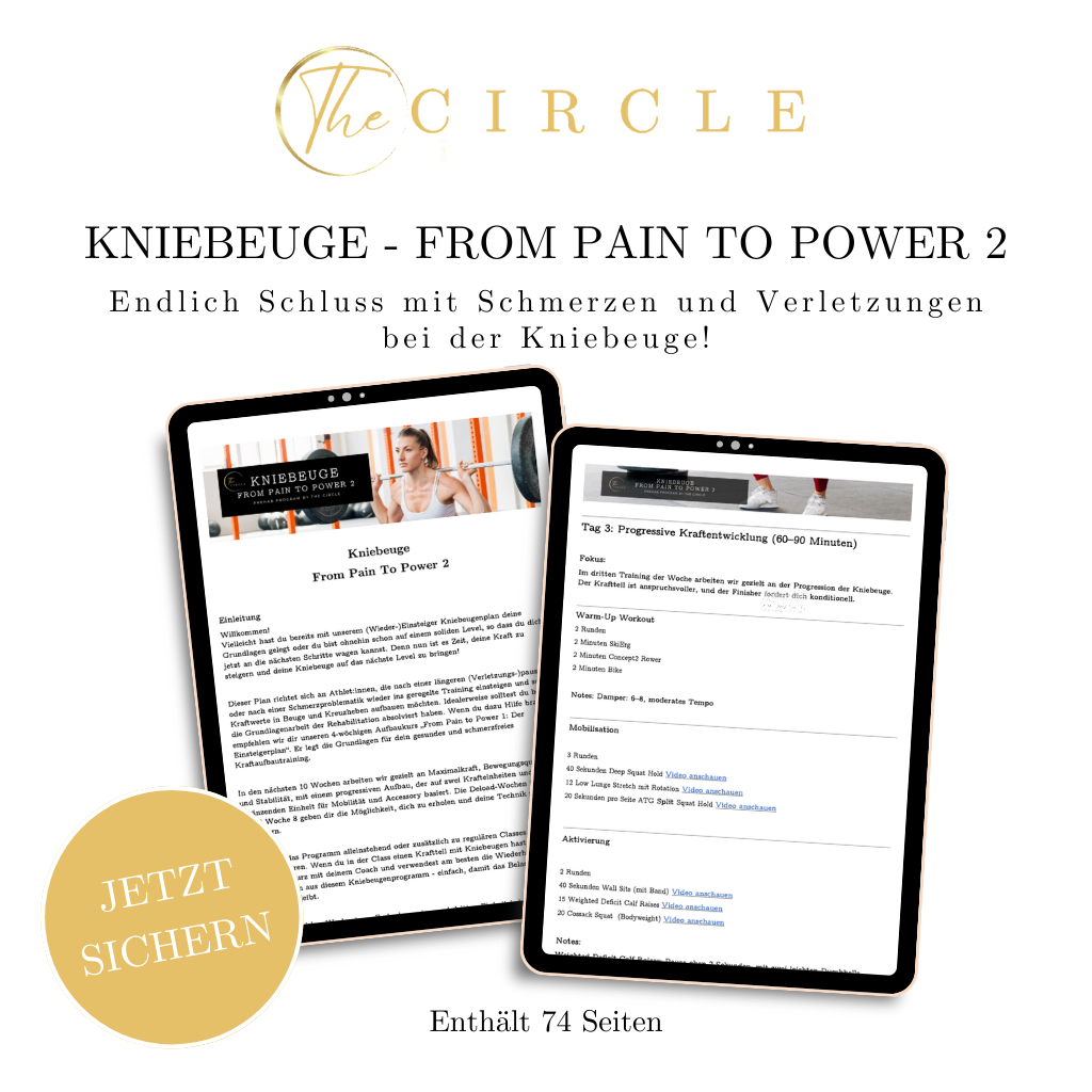 From Pain To Power 2 – 10-Wochen Kniebeuge-Programm als digitaler Download