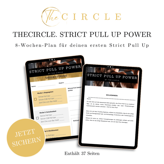Strict Pull Up Power – 8-Wochen-Plan (37 Seiten) als digitaler Download